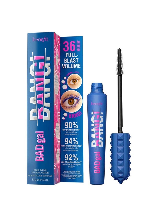 Benefit Cosmetics BADgal BANG! Volumizing Mascara Brightening Blue - 0.30 oz/ 8.5 g
