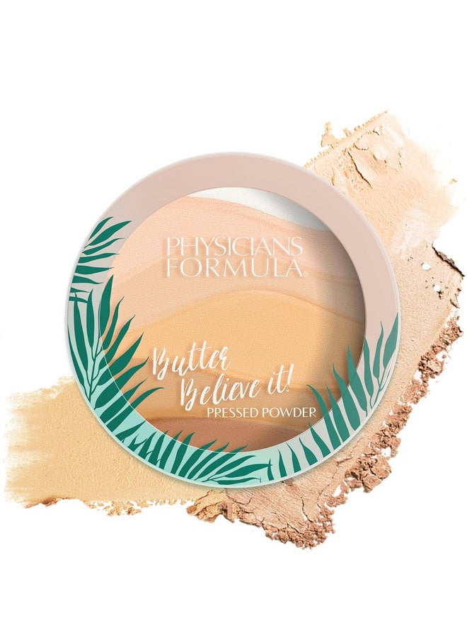 Physicians Formula Butter Believe it! Pressed Powder Translucent | Dermatologist Tested, Clinicially Tested