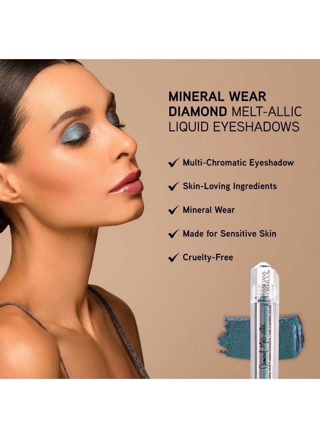 Cream Eyeshadow By Physicians Formula Mineral Wear Diamond Metallic Liquid Eyeshadow Shimmer Bronze Brilliance