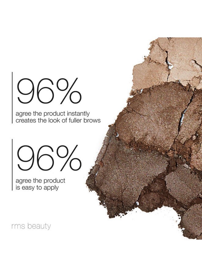 RMS Beauty Back2Brow Powder, Eyebrow Powder in Taupe Light Brown & Blonde Eyebrow Color, Auburn & Brown Brow Powder, Brown & Black Eyebrow Makeup, Eyebrow Palette, Eyebrow Filler