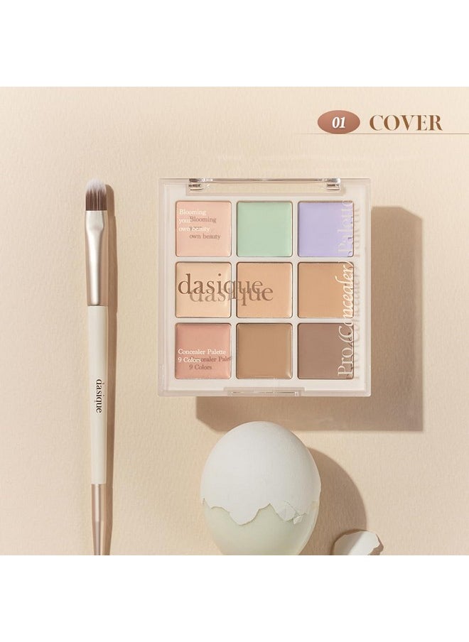Dasique Pro Concealer Palette (01 Cover) | Color Corrector | Korean Makeup | Vegan