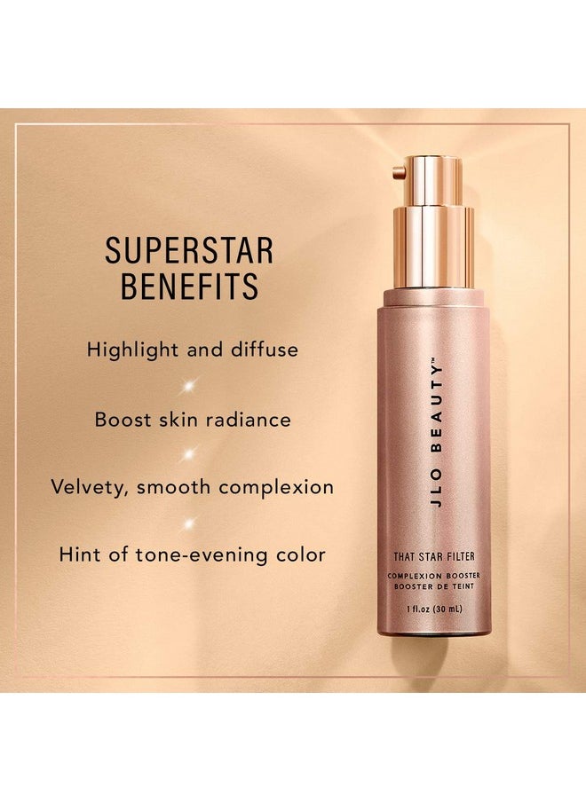 JLO BEAUTY That Star Filter Complexion Booster, Pink Champagne 1 fl.oz