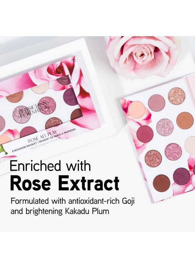 Physicians Formula Rosé All Play Eyeshadow Makeup Palette, Bouquet, 12 Pan Eye Make Up