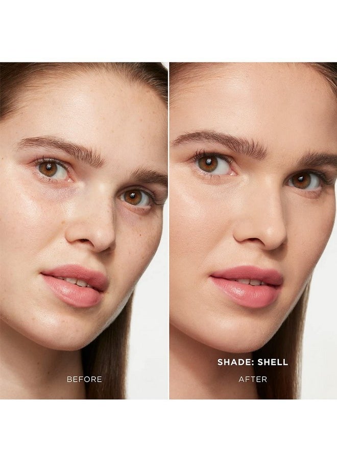 Hourglass Vanish Seamless Finish Foundation Stick. Satin Finish Buildable Full Coverage Foundation Makeup Stick for an Airbrushed Look. (SHELL)
