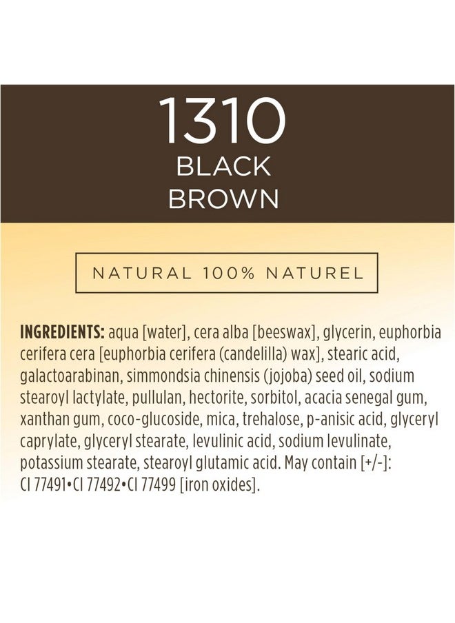 Burt’s Bees 100% Natural Nourishing Mascara, Black Brown - 0.4 Ounce