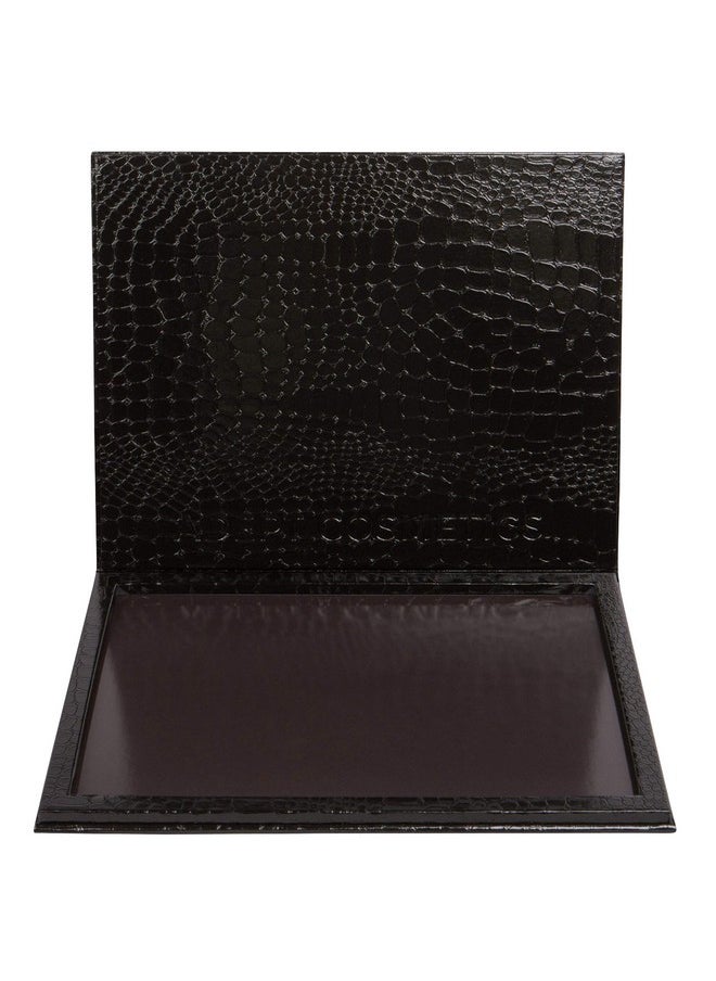 Adept Cosmetics Extra Large (XL) 63 Pan Empty Faux Leather Magnetic Pro Makeup Palette for Eyeshadow Singles, holds up to 63 standard single round eyeshadows