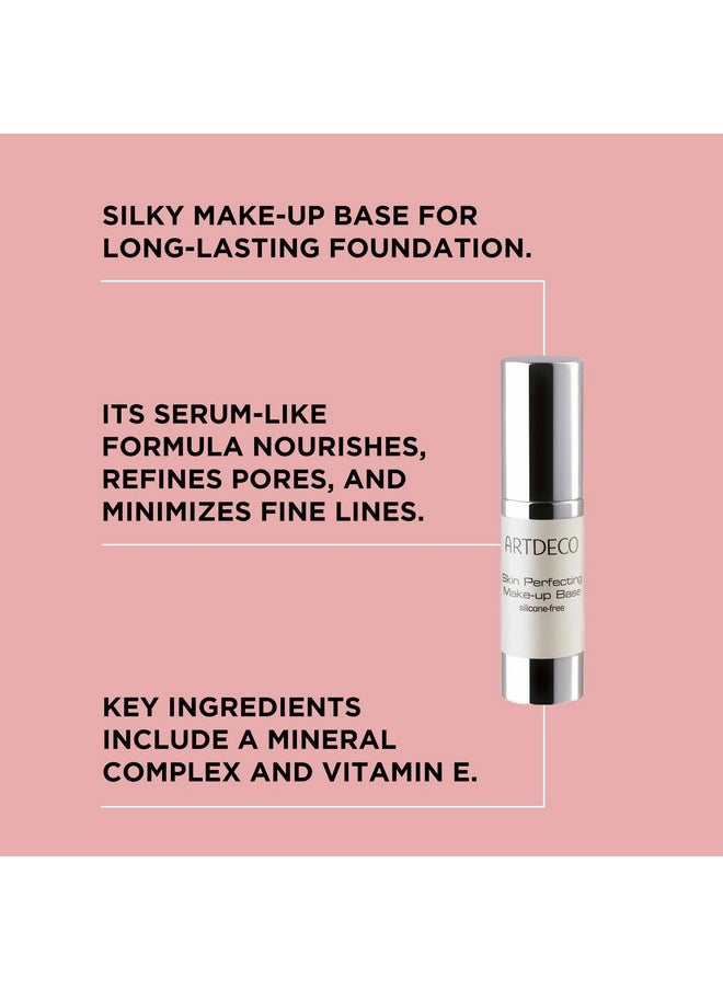 ARTDECO Skin Perfecting Make-Up Base - Creates Matte & Even Complexion - Balancing Makeup Base with Mineral Complex - Primer for Long Lasting Makeup - Face Primer - Foundation - Vegan - 0.52 Fl Oz