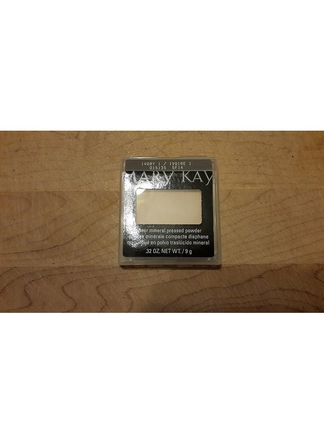 Mary Kay Sheer Mineral Pressed Powder ~Ivory 1