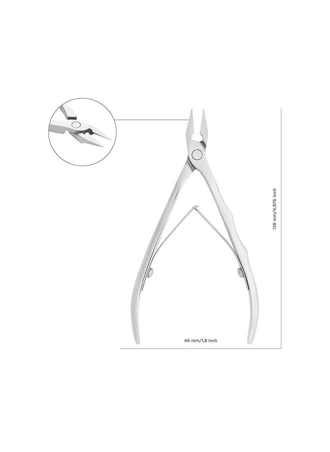 Staleks Pro Nail Nippers EXPERT NE-61-12, Full Jaw, 0.47 Inch (12mm)