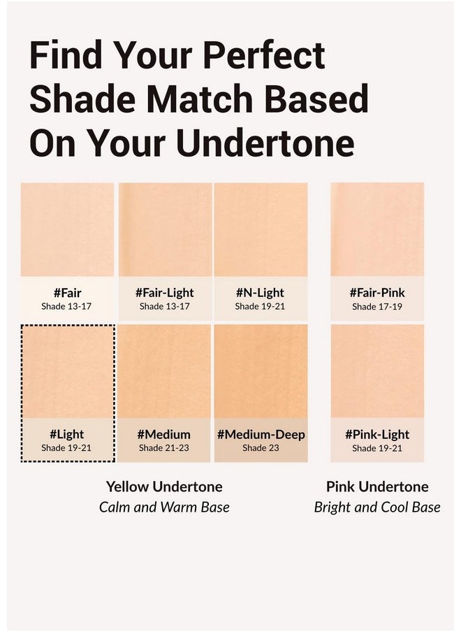 [JUNGSAEMMOOL OFFICIAL] Essential Skin Nuder Cushion (Light) | Refill | Natural Finish | Buildable Coverage | Makeup Artist Brand