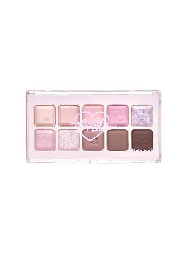 lilybyred Mood keyboard eyeshadow palette | Soft neutral ash color, Long-Wearing, glitter, Clear watercolor | Palette With Easy Color Matching For All | K-beauty (04#Cool membership)