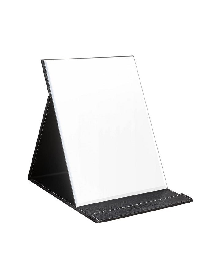 DUcare Desktop Folding Mirror Makeup Mirrors Portable Tabletop Vanity Cosmetics Personal Beauty Mirror with Standing