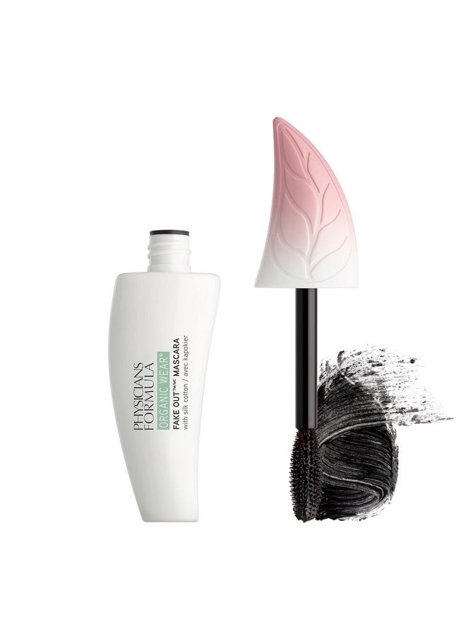 Physicians Formula Organic Wear All Natural Fake Out Mascara Black, Dermatologist Tested
