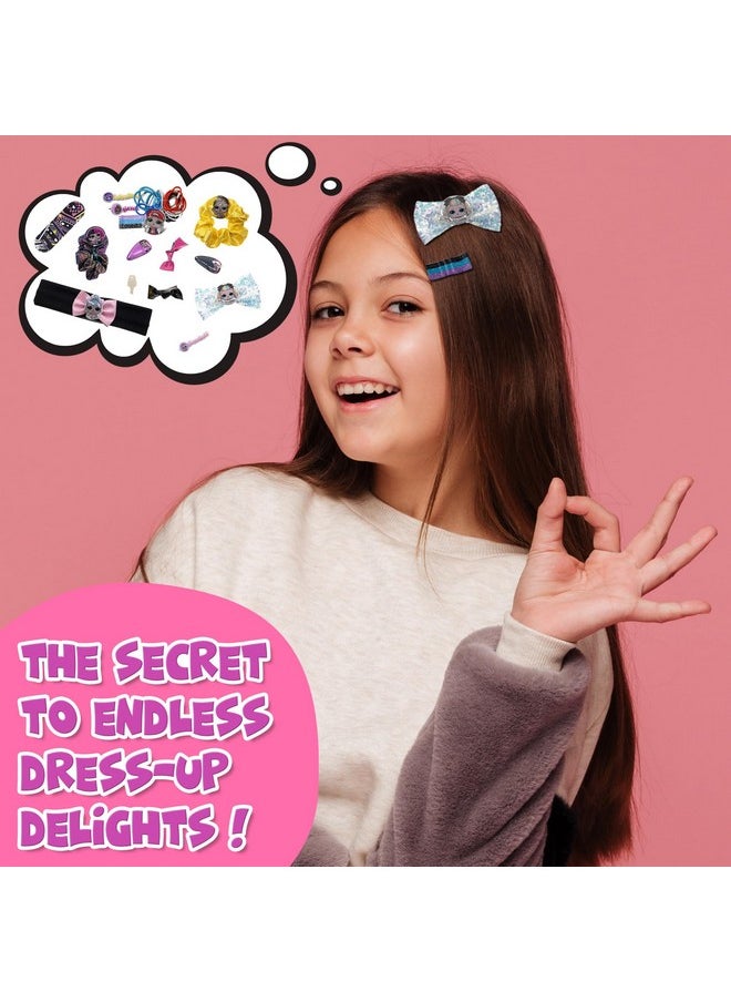 LOL Surprise! Townley Girl Train Case Cosmetic Makeup Set Includes Lip Gloss, Eye Shimmer, Nail Polish, Hair Accessories & more! for Kids Girls, Ages 3+ perfect for Parties, Sleepovers & Makeovers