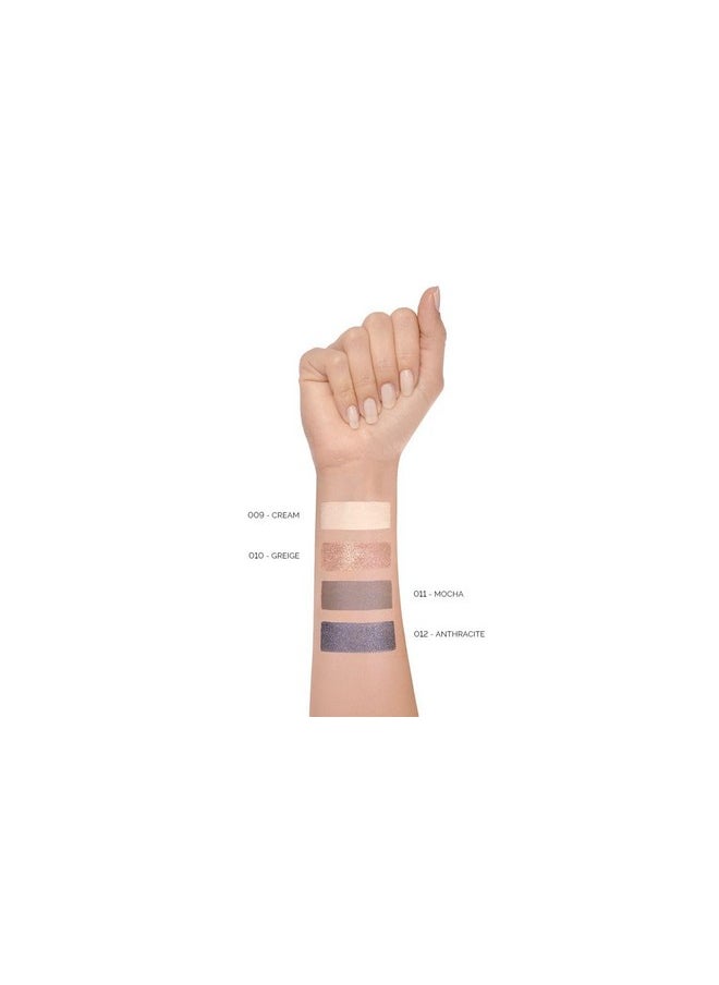 Pupa Milano Vamp! Liquid Eyeshadow - Shimmer Finish, Ultra-Adherent, and Lightweight - Ophthalmologically Tested - 011 Mocha - 0.13 oz