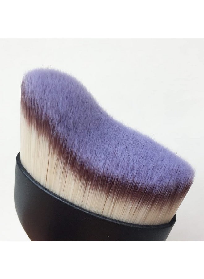RN BEAUTY Kabuki Brushes Foundation Powder Brush Face Blender Brush Blush Brush Thick and Dense S Shape Top Multi-function Cosmetic Makeup Brush Liquid Cream Mineral Blending Buffing Concealer Brush - White