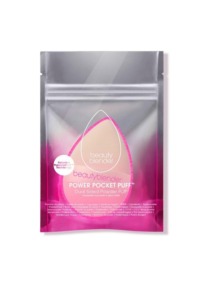 Beautyblender® | Pocket Puff™ Dual-Sided Beauty Blender Powder Puff for Setting and Baking, Reusable, Washable