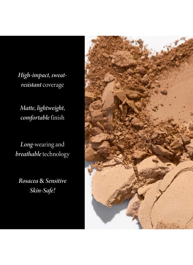 LAURA GELLER NEW YORK Baked Double Take Powder Foundation - Medium - Buildable Medium to Full Coverage - Matte Finish