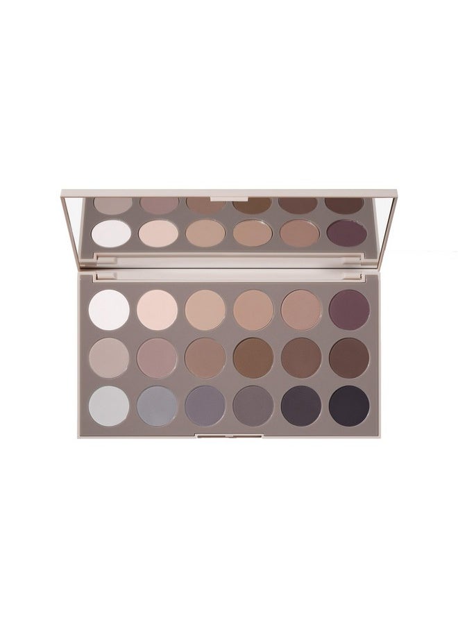 Morphe 18CT Makeup Palette - Matte Essentials Artistry Palette with Cool-Toned, All Matte Shades - Made to Build, Blend & Layer Flawlessly for Everyday, Versatile Makeup Looks (0.68 oz)
