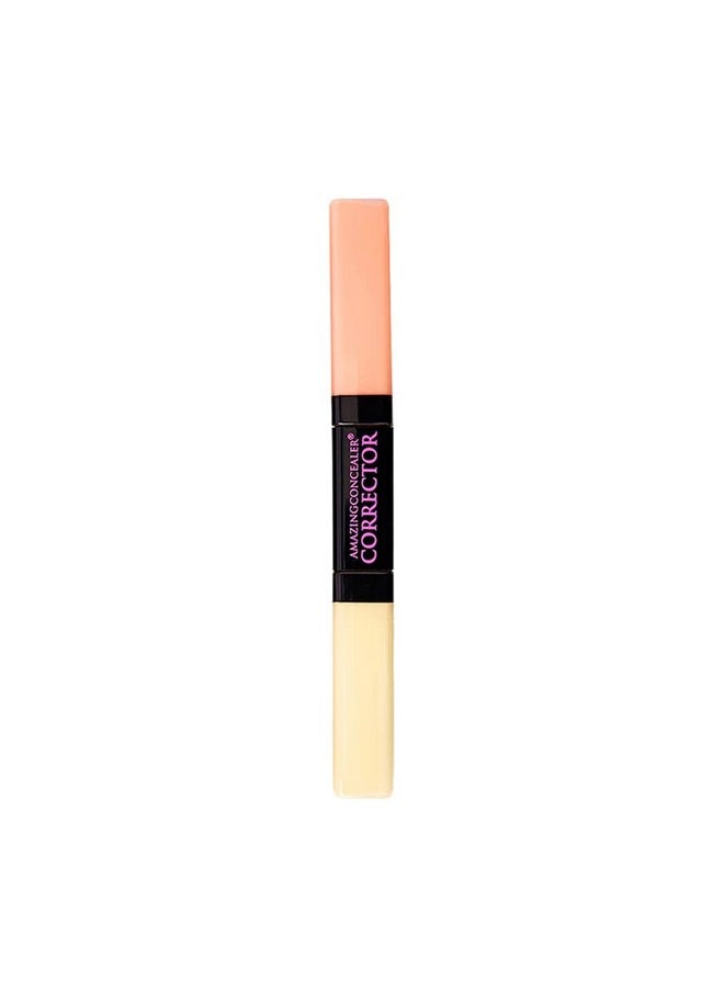 AmazingCosmetics Corrector, Two Color Correcting. Light/Medium, 0.22 Fl Oz