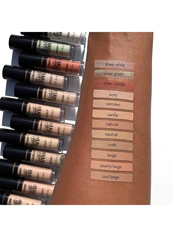 L.A. COLORS Ultimate Cover Concealer, Sheer White Corrector CC901