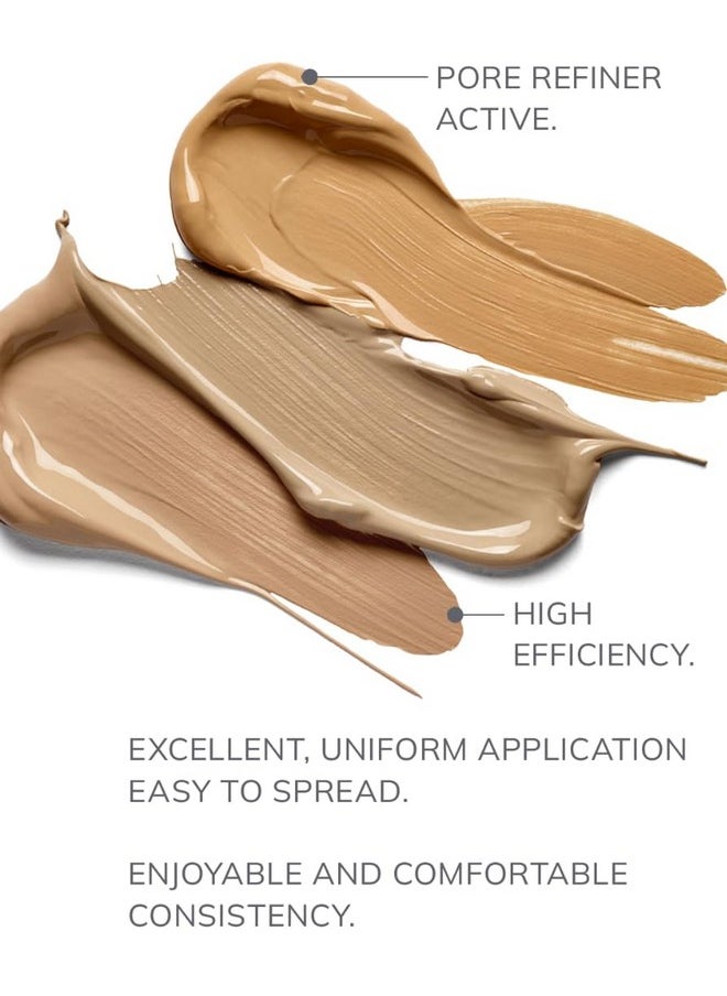FARMASi Vfx Pro Foundation, Full Coverage Liquid Cream, Lightweight Long Lasting Coverage, Breathable Skin Moisturizer with Color True Matte Blending, Face Makeup, 1 fl. oz / 30 ml - Cool Light 01