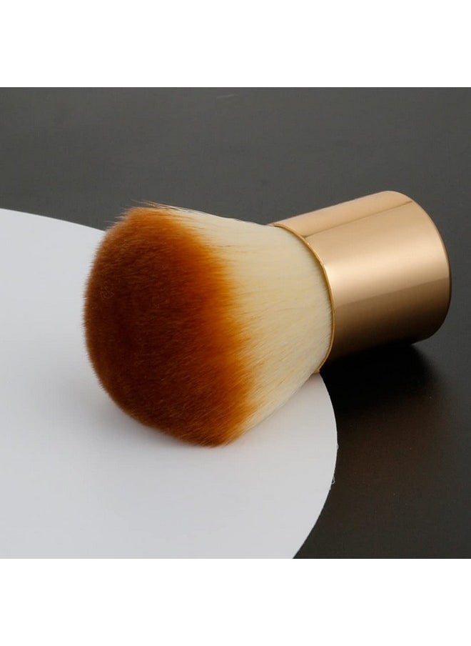 RN BEAUTY 2 Pieces Kabuki Brushes Powder Brush Blush Brush Foundation Brush Bronzer Brush Face Blender Brush Mineral Blending Buffing Concealer Brush Multifunction Cosmetic Tools Portable Makeup Brush