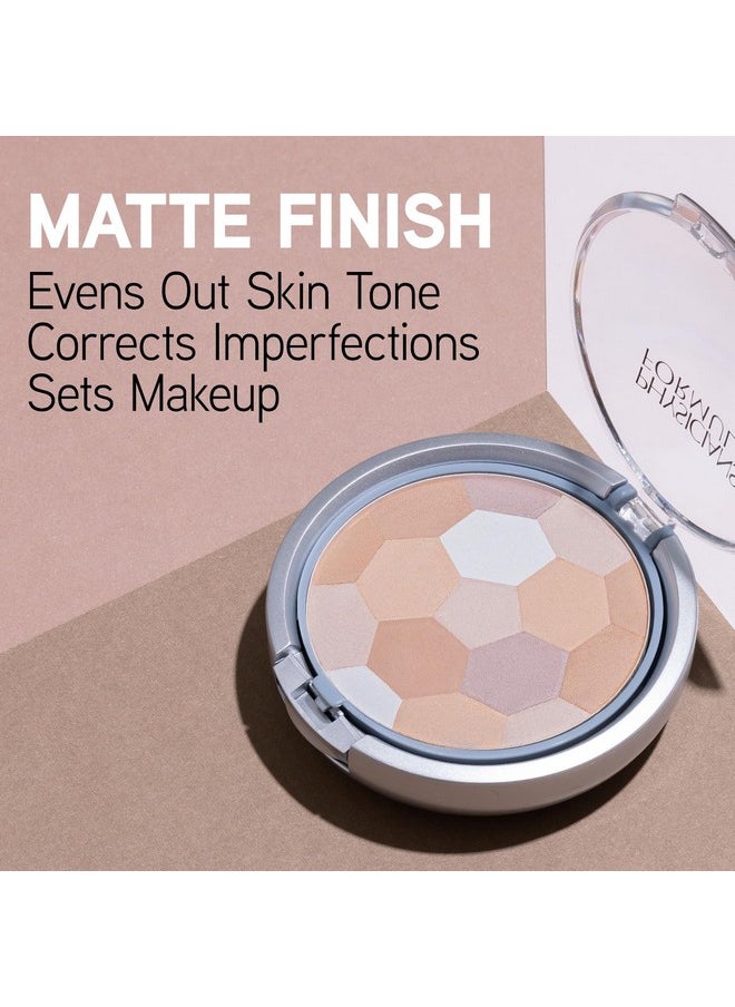 Physicians Formula Setting Powder Palette Multi-Colored Pressed Finishing Powder Translucent, Natural Coverage, Dermatologist Tested, Clinicially Tested