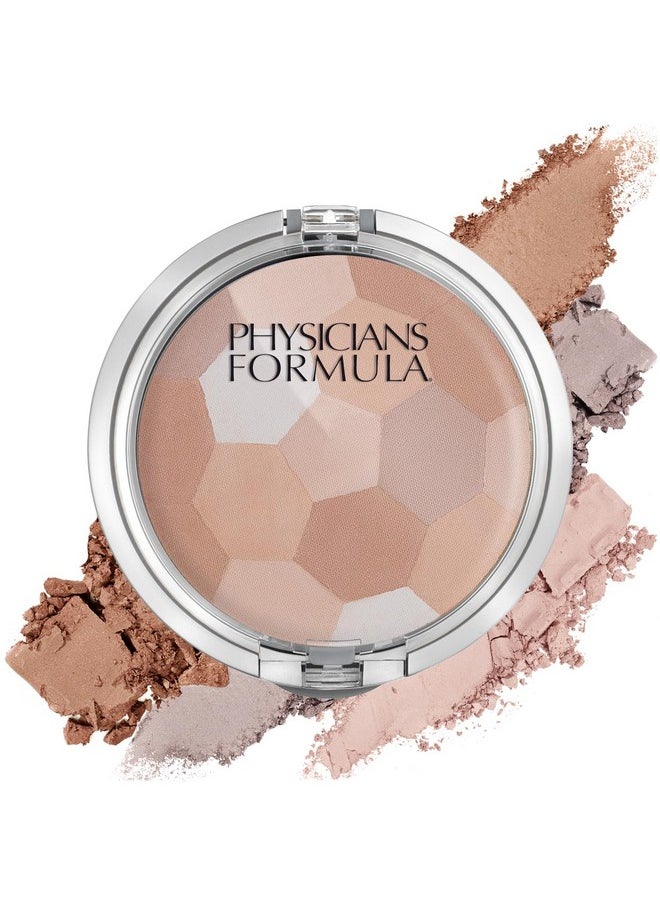 Physicians Formula Setting Powder Palette Multi-Colored Pressed Finishing Powder Translucent, Natural Coverage, Dermatologist Tested, Clinicially Tested