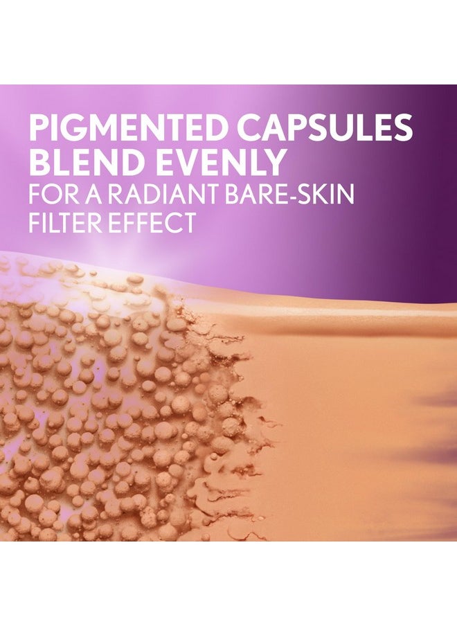 Covergirl Simply Ageless Skin Perfector Essence Foundation, 10 Fair, Tinted Skin Perfector, Skincare Makeup Hybrid, Sheer Tint, Radiant Finish, Skin-Like Finish, Vegan Formula, 1.0oz