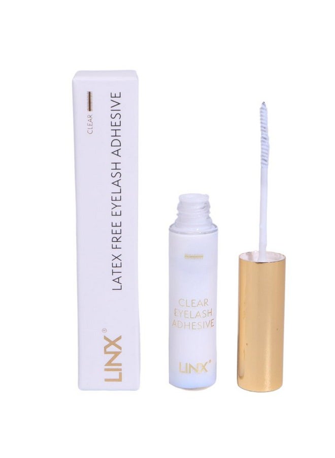 Linx DIY Lash Glue with Micro Mascara Wand 2-5 Day Lash Hold (Clear)