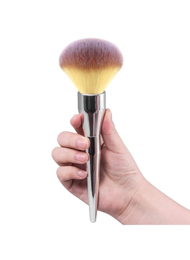 Foundation Brush,Daubigny Large Powder Brush Flat Arched Premium Durable Kabuki Makeup Brush Perfect For Blending Liquid,Cream and Flawless Powder,Buffing, Blending,Concealer …