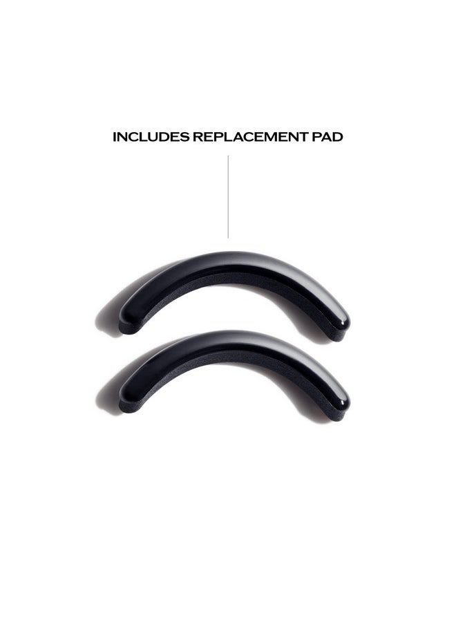 Shiseido Eyelash Curler - Crimps & Curls Lashes for Perfect, Eye-Framing Fringe - Gentle & Safe - Includes Replacement Pad