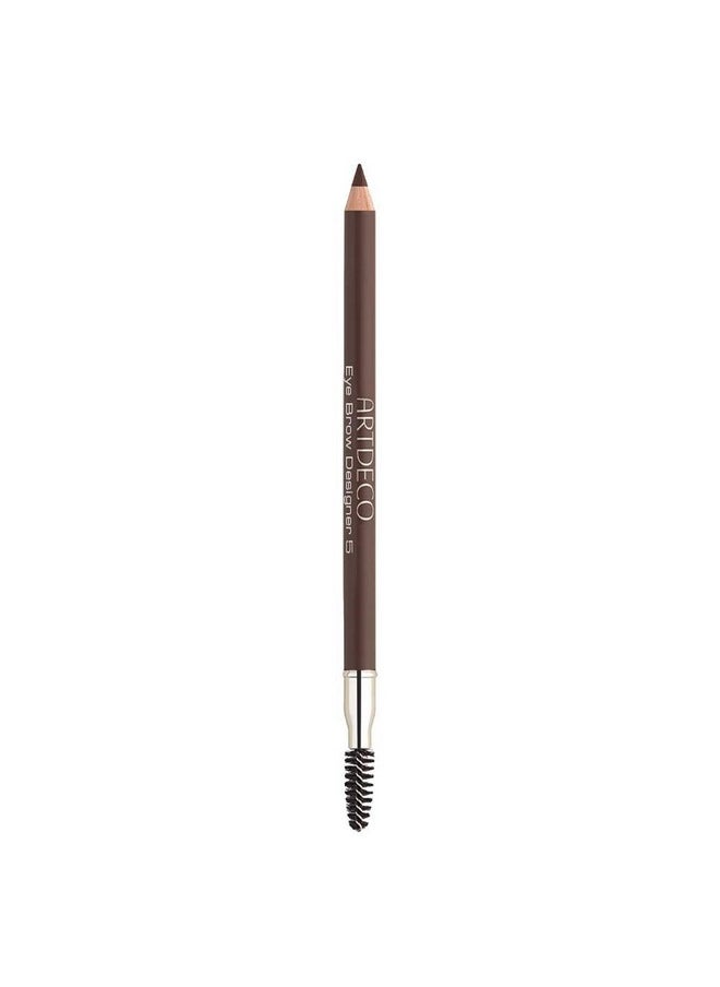 ARTDECO Eyebrow Designer - Ash Blond - Refines Eyebrows & Fills in Gaps - Integrated Brush for Optimal Blending - Dual-Sided - Pencil can be Sharpened - Eyebrow Pencil - Eye Makeup - Vegan - 0.03 Oz