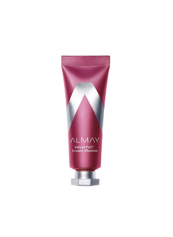 Almay Velvet Foil Cream Shadow, Ruby Glam, 0.36 fl. oz., metallic eyeshadow