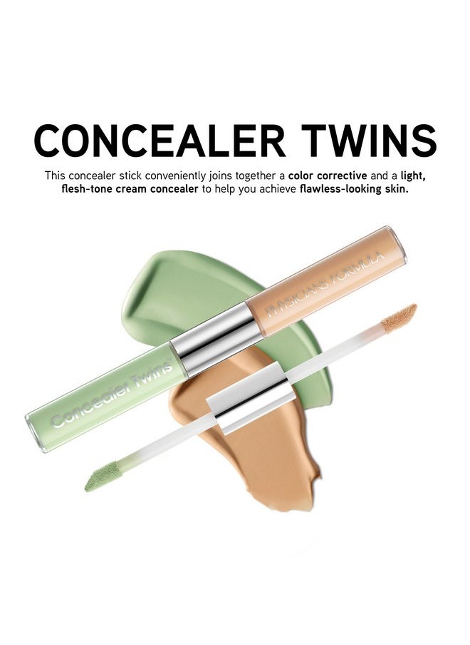 Physicians Formula Cream Dual-Ended Concealer Stick Green/Light, Neutralizing, Dark Circles, Scars, Blemishes, Eyes