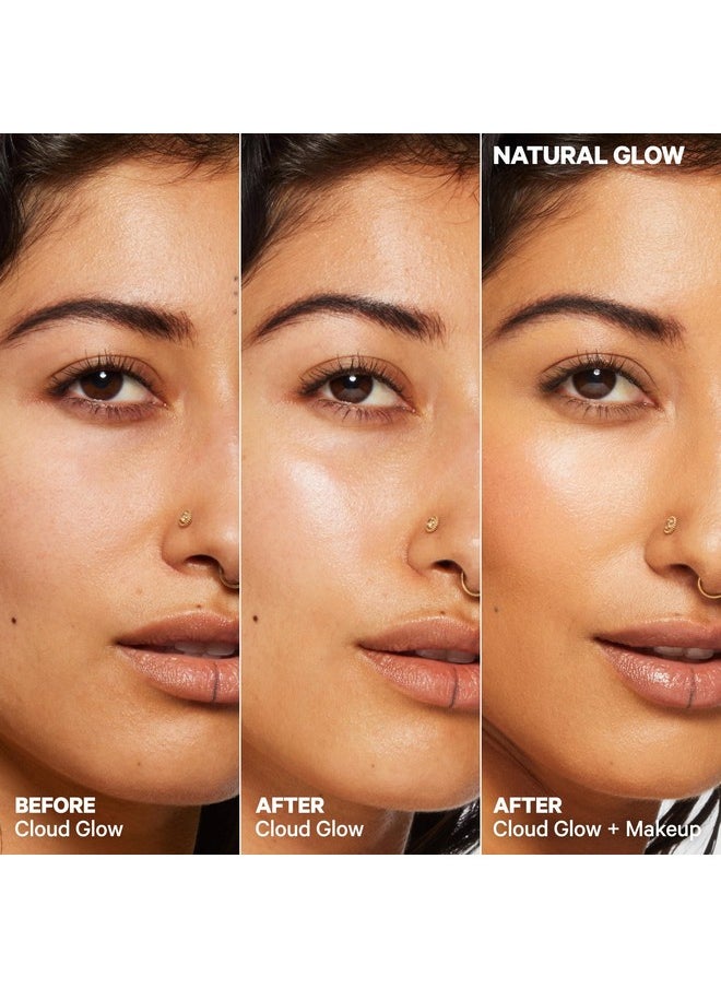 Milk Makeup Cloud Glow Priming Foam - 27 mL - Illuminates & Primes Skin with Turmeric & Saffron - Creates Smooth Base for Makeup - 12-Hour Hold - All Skin Tones - Vegan, Cruelty Free