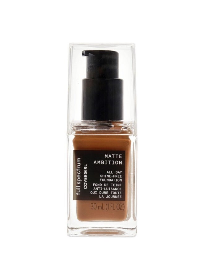 COVERGIRL Matte Ambition All Day Foundation, Deep Neutral 1, 1.01 Ounce