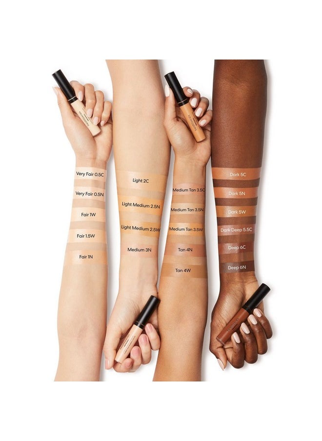 bareMinerals Original Liquid Mineral Concealer, Brightening Dark Circle Eye Concealer, Reduces Look of Fine Lines, Buildable Coverage, Vegan