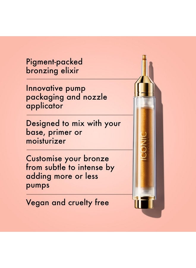 ICONIC LONDON Instant Sunshine Bronzing Drops | Bronzer Drops, For Radiant Skin, Cruelty-Free, Vegan Makeup, 0.43 Fl Oz