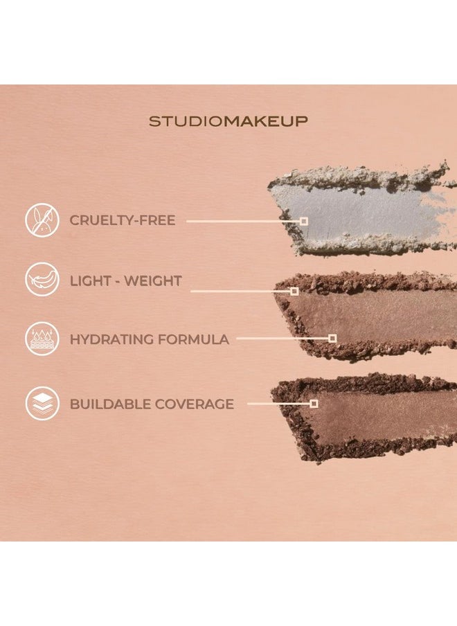 Studiomakeup Face Highlighter Powder - Lightweight, Shimmery Highlighter Makeup Texture Powder - Easy to Apply Makeup Highlighter for All Skin Types