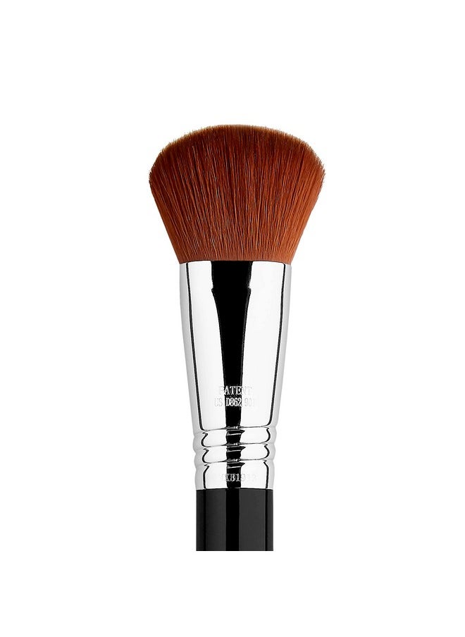 Sigma Beauty F47 Multitasker Makeup Brush - Multi-Use Face Makeup Brush for Blending, Contouring, & Buffing, Use with Foundation, Blush, Bronzer, Contour, or Highlighter (1 Brush)