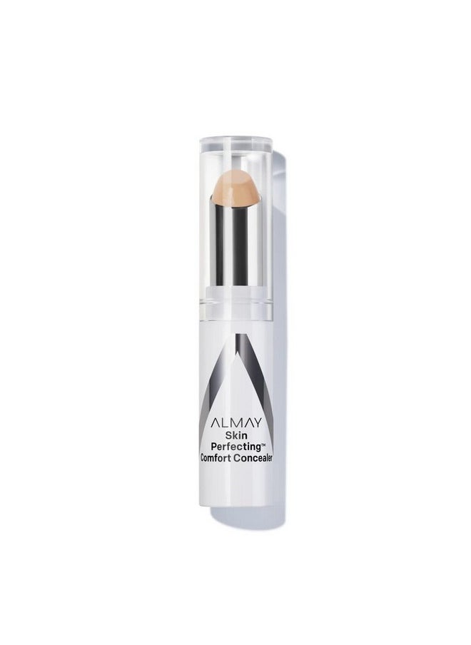 Almay Concealer, Face Makeup, Full Coverage Concealer, Matte Finish, Oil Free, Hypoallergenic, Fragrance-Free, Dermatologist Tested, 140 Light Medium, 0.08 Oz