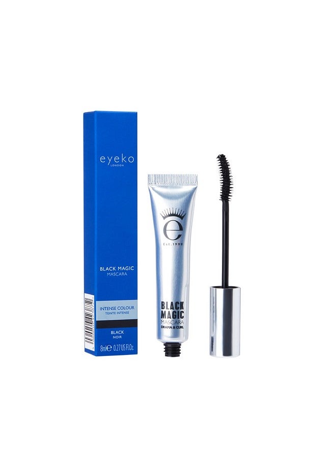 Eyeko Black Magic Mascara, Intense Black - for Volume & Length - Nourishing with Keratin & Shea Butter 8ml