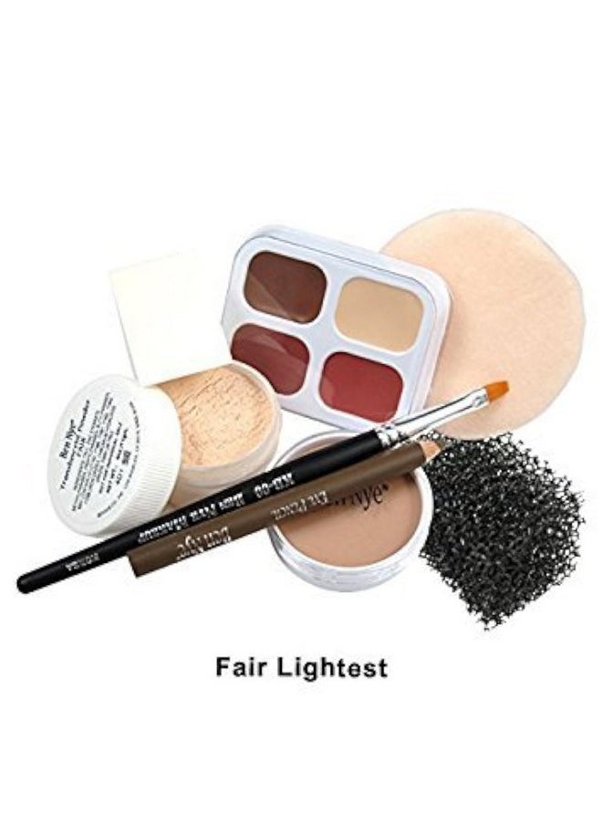 Ben Nye Theatrical Creme Personal Kit - FAIR: LIGHTEST PK-0