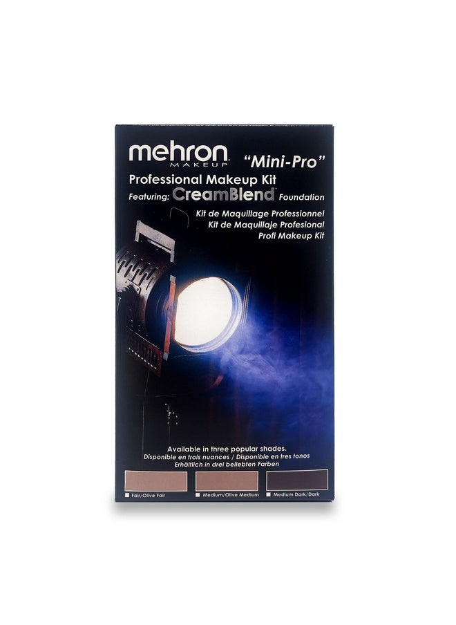 Mehron Makeup Mini-Pro Student Makeup Educational Kit (Fair/Olive)