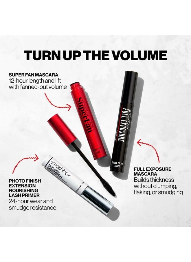 Smashbox Full Exposure Lash Volumizing Mascara | Volume, Length + Clump-Resistant, 0.38 Fl Oz