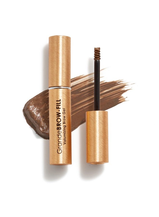 Grande Cosmetics GrandeBROW-FIL Volumizing Brow Gel, Medium, 0.14 fl. oz.