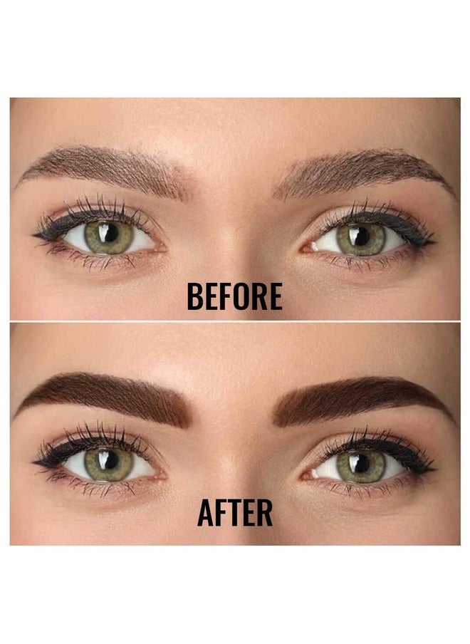 Mina ibrow & Lash Tint kit Medium Brown| Natural Spot coloring and Brow Tinting Kit Powder in Capsule, Water and Smudge Proof | Instant Brow dye, No Ammonia, No Lead
