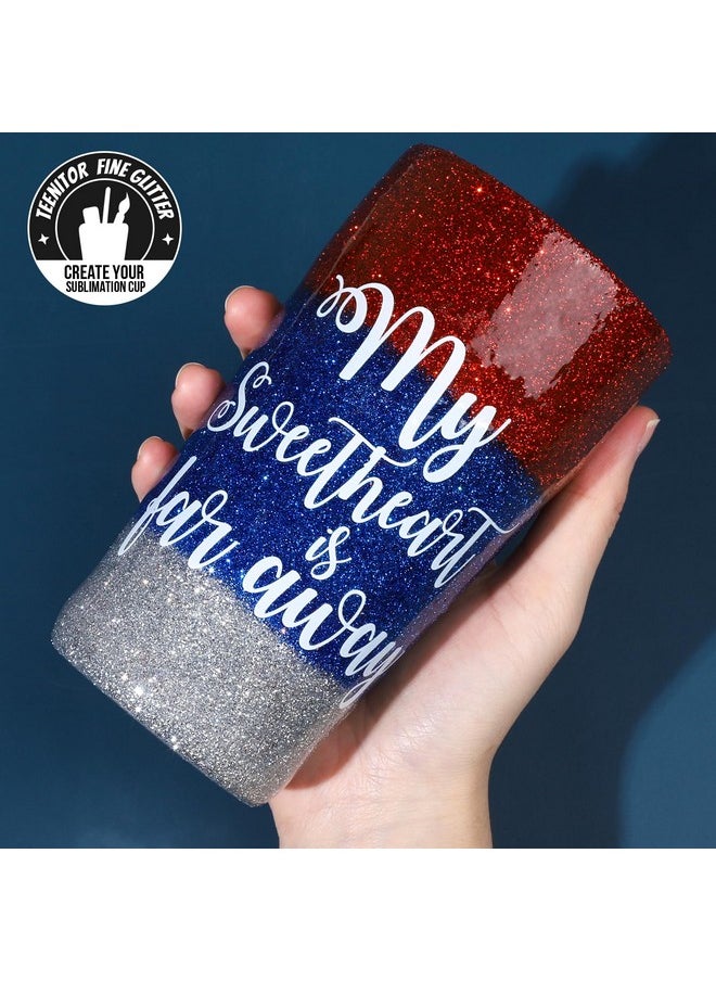 Teenitor 48 Colors Glitter Set, Fine Glitter for Resin, Arts and Craft Supplies Glitter, Festival Glitter Makeup Glitter, Cosmetic Glitter for Body Nail Face Hair Eyeshadow Lip Gloss Making